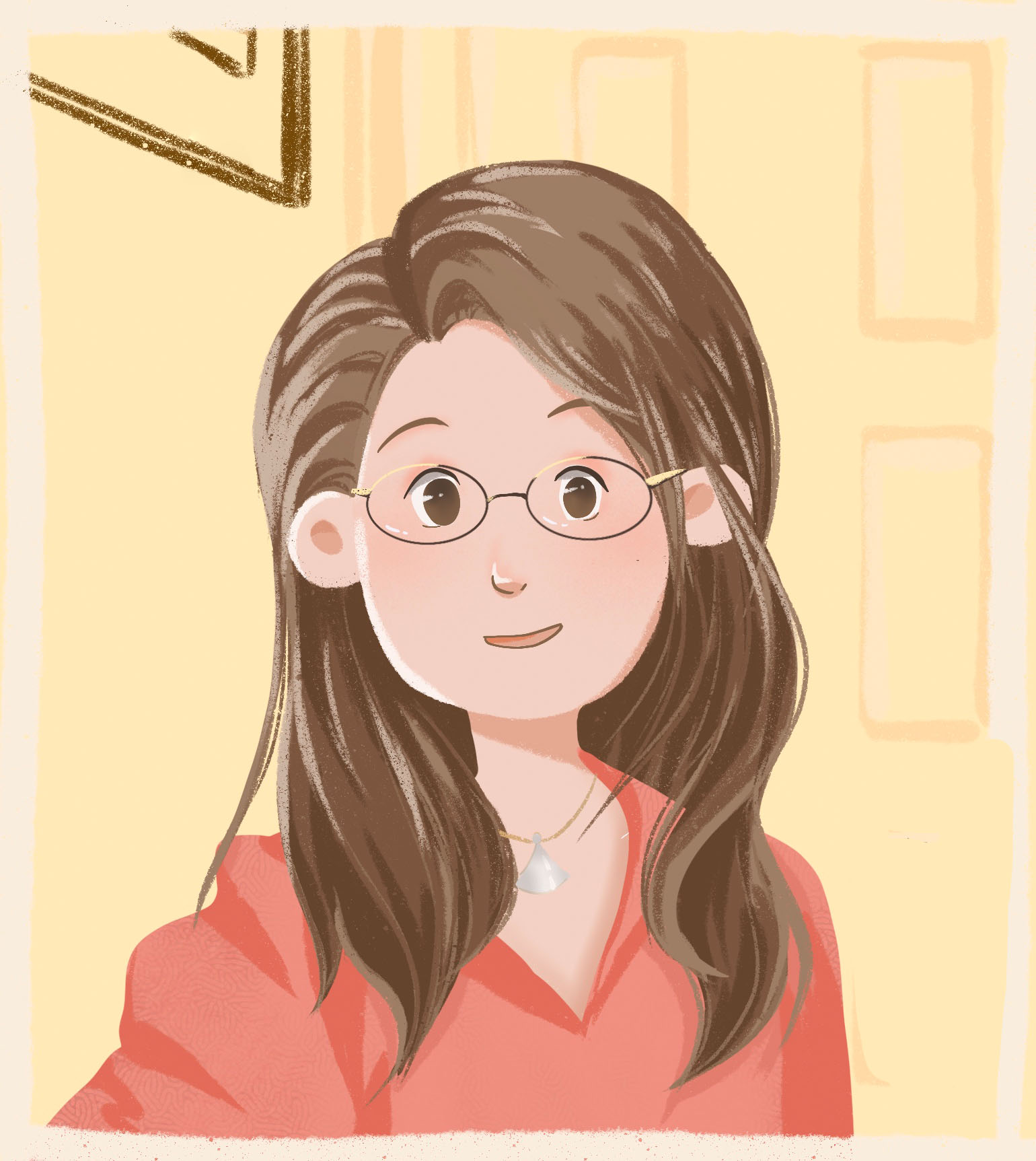 Irene Chen — illustrated portrait